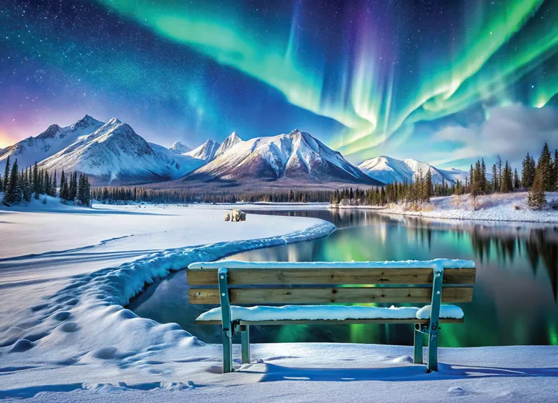 Yukon Polarlichter