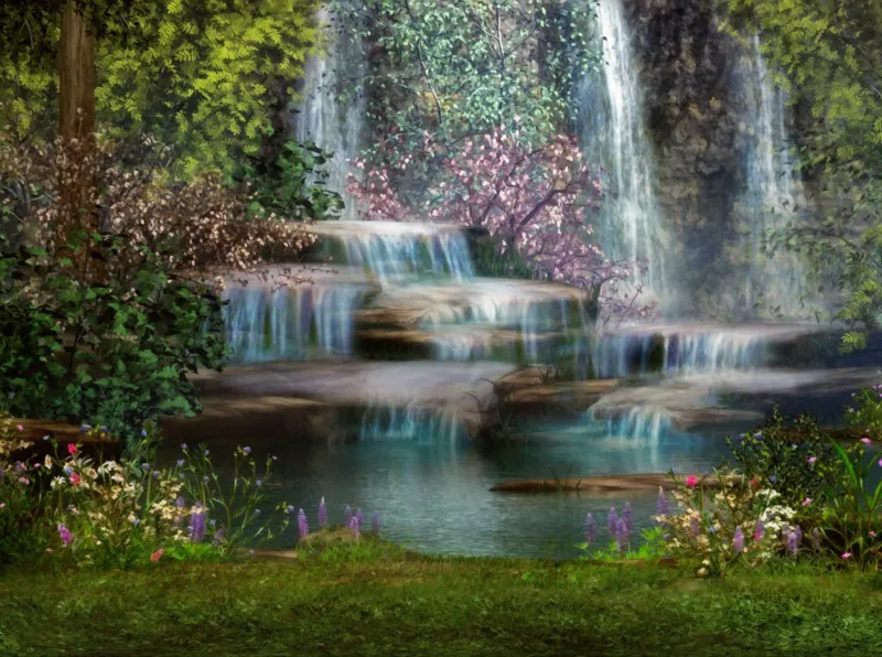 Bezaubernder Wasserfall