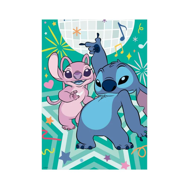 Diamond Puzzle - Stitch - Mit Strasssteinchen Inklusive