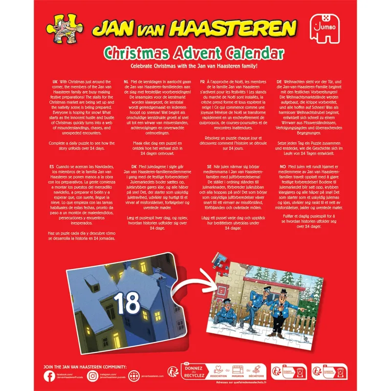 Adventskalender 2026 - Jan van Haasteren