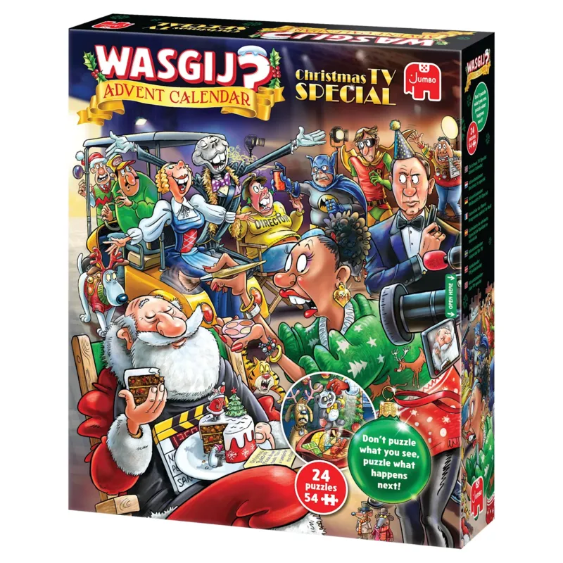 Wasgij Christmas Advent Calendar - Weihnachts-TV-Special