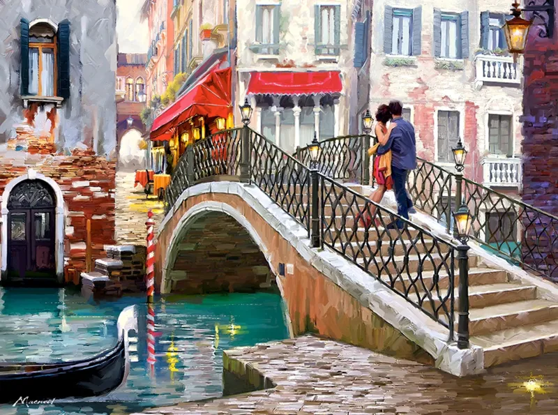 Brücke in Venedig