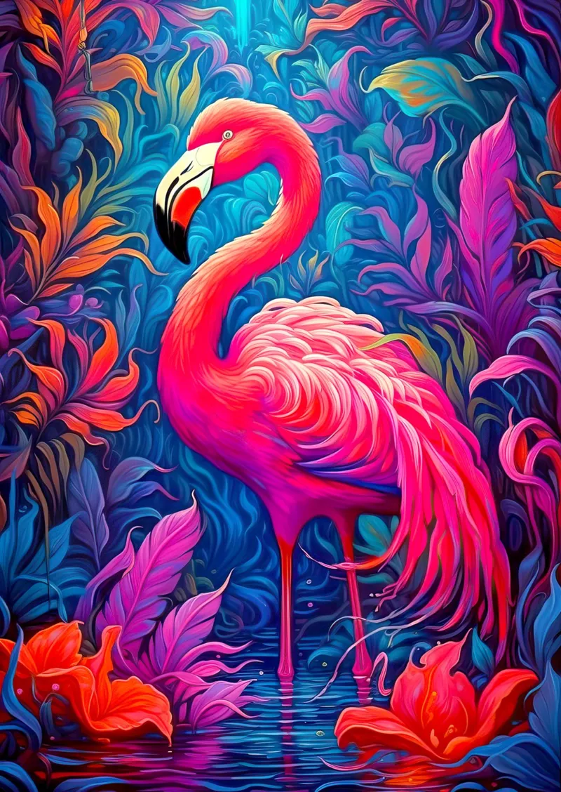 Das Wunder des Flamingos