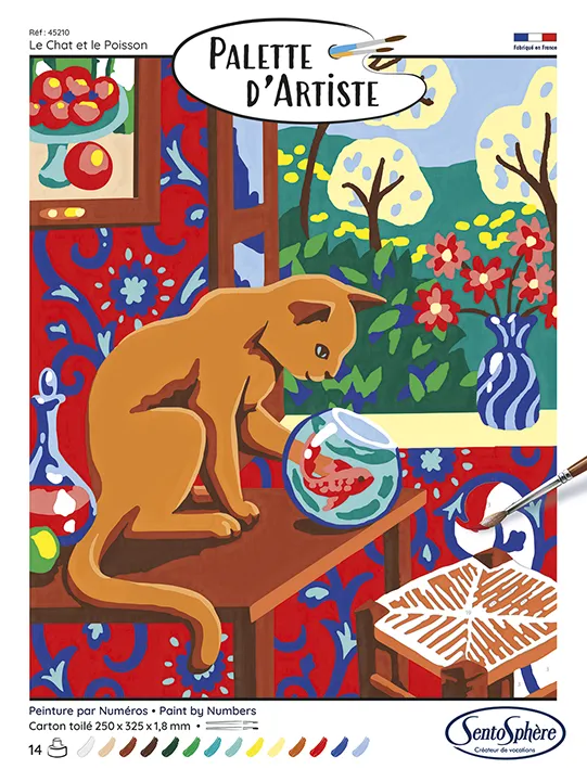 Palette D'Artiste - Die Katze Und Der Fisch