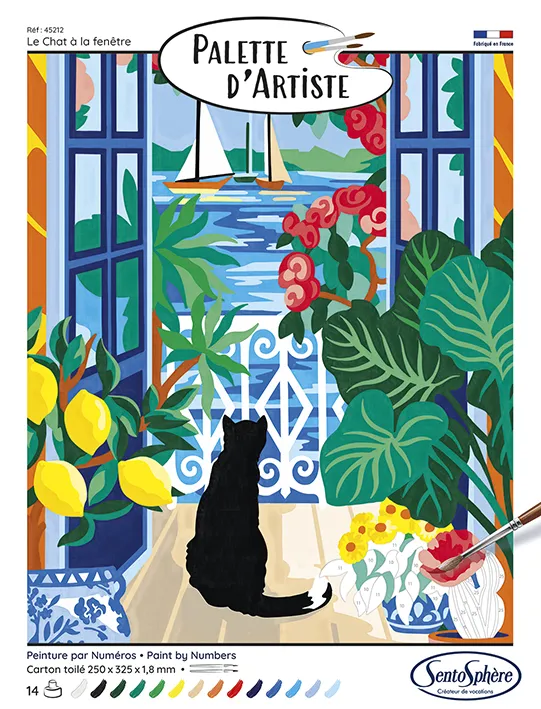 Palette D'Artiste - Die Katze Am Fenster