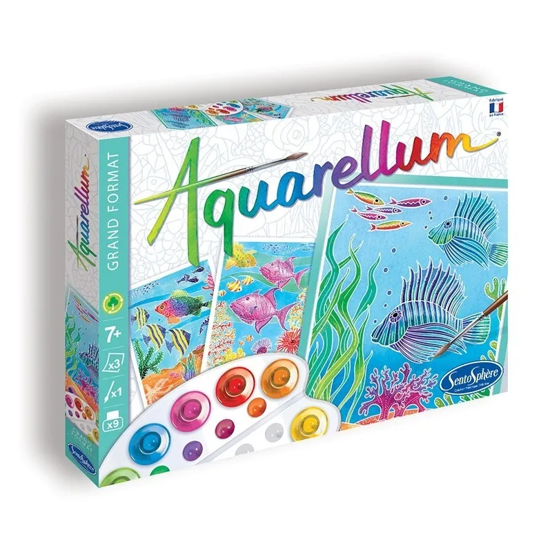 Aquarellum - Korallenhintergrund