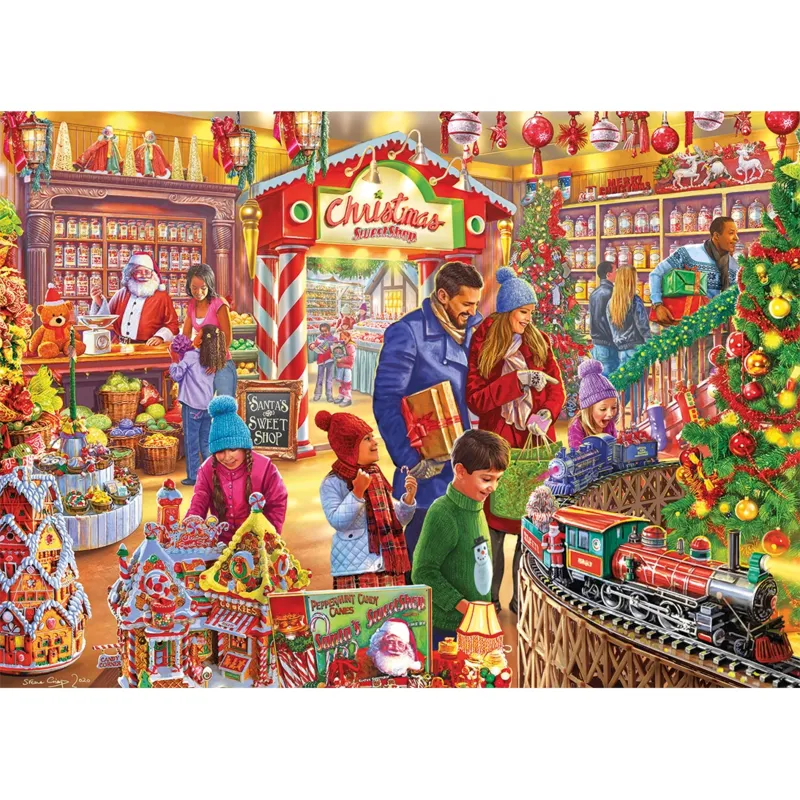 Der Süßwarenladen vom Weihnachtsmann