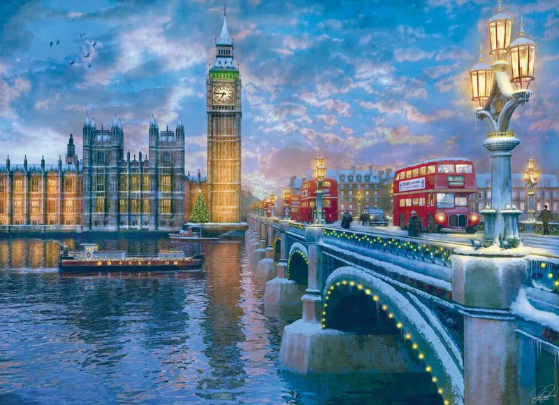 Dominic Davison: Christmas Eve in London