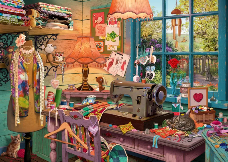 Sercret Puzzle - Nähzimmer