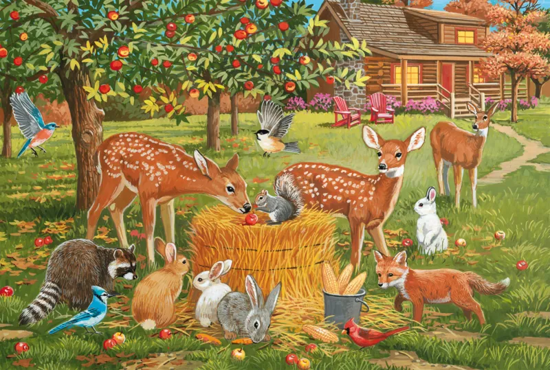 Picknick der Tiere