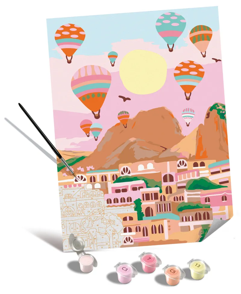 Malen nach Zahlen - CreArt - Leinwand Edition - Cappadocia