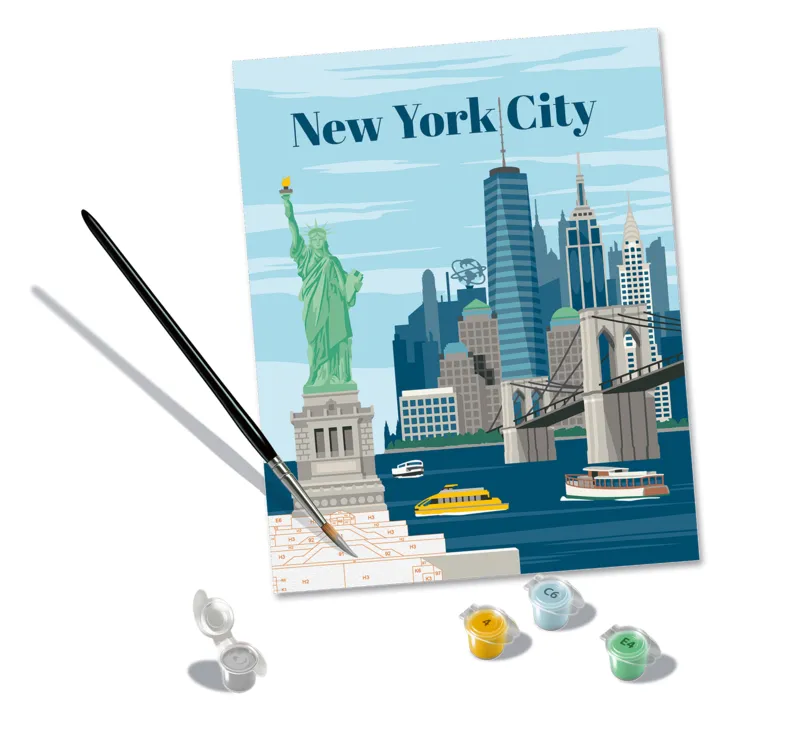 Malen nach Zahlen - CreArt - New York