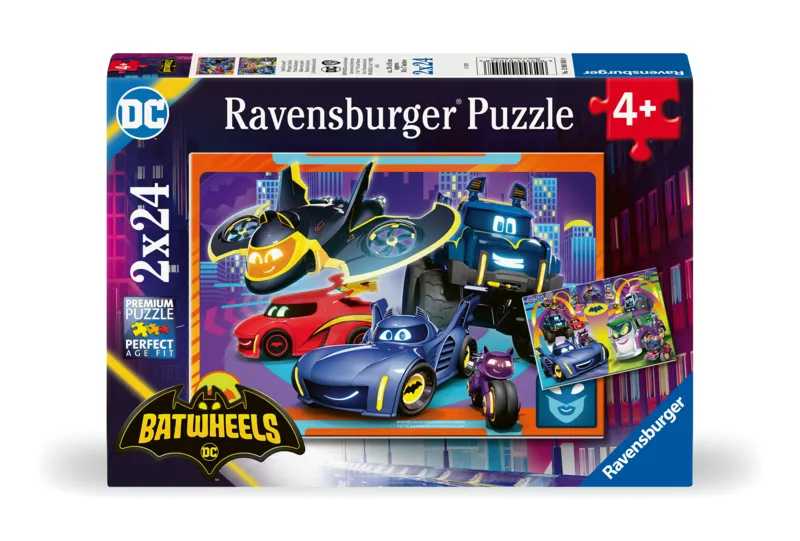 2 Puzzles - Die Batwheels in Aktion