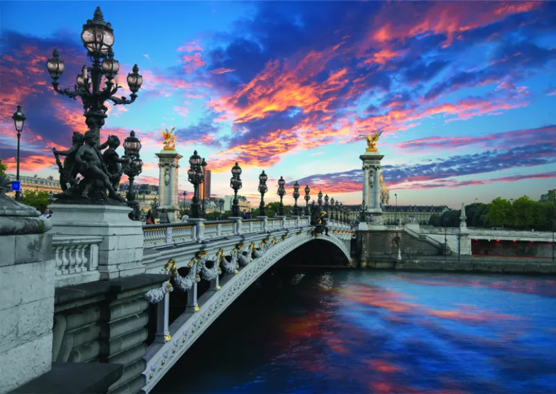Pont Alexandre III, Paris, Frankreich