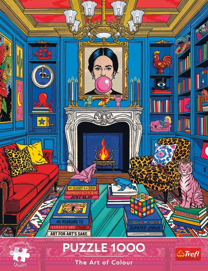 The Art of Color: A Home Art Gallery