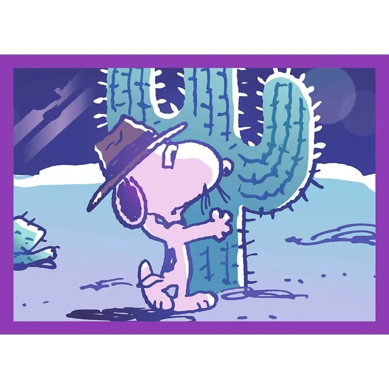 4 Puzzles - Fun with Snoopy