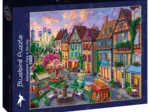 Vergnügungspark in der Stadt