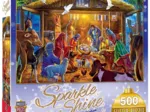 Sparkle & Shine - Stern von Bethlehem - Glitzer Puzzle