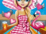 Dame in Rosa