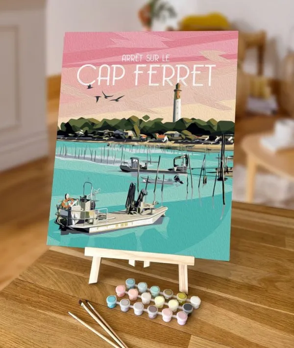 Malen Nach Zahlen - Cap Ferret