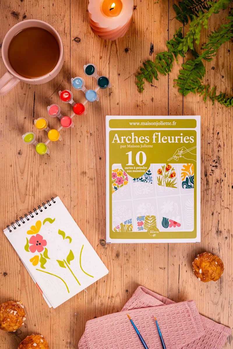 Malen Nach Zahlen - Arches Fleuries
