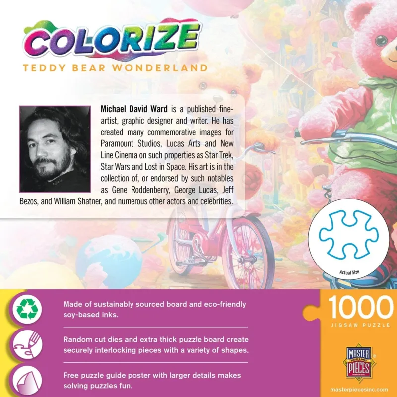 Colorize - Teddies im Wunderland