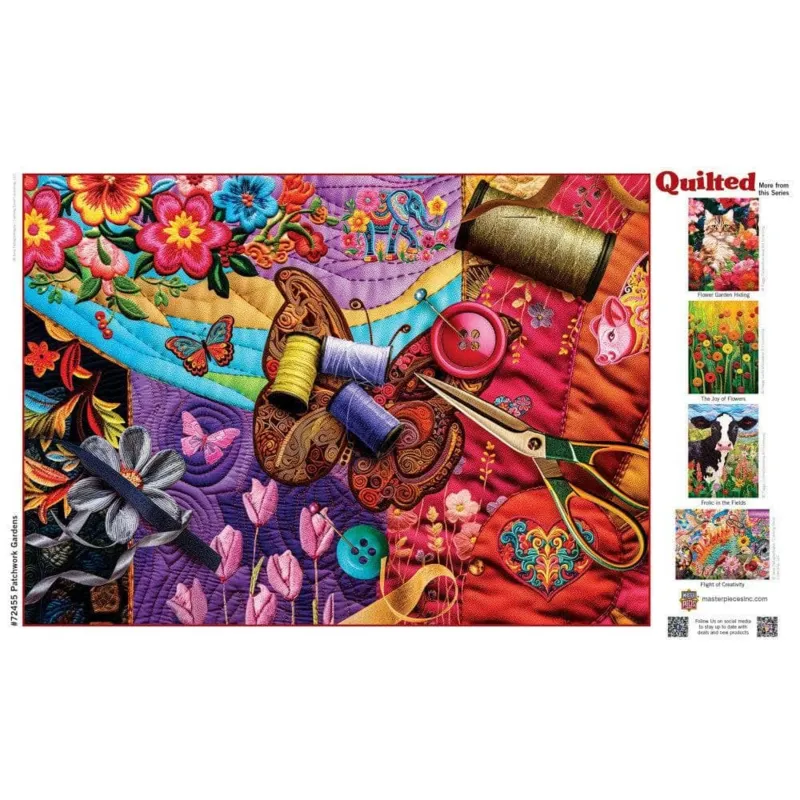 Quilted - Patchwork Gärten