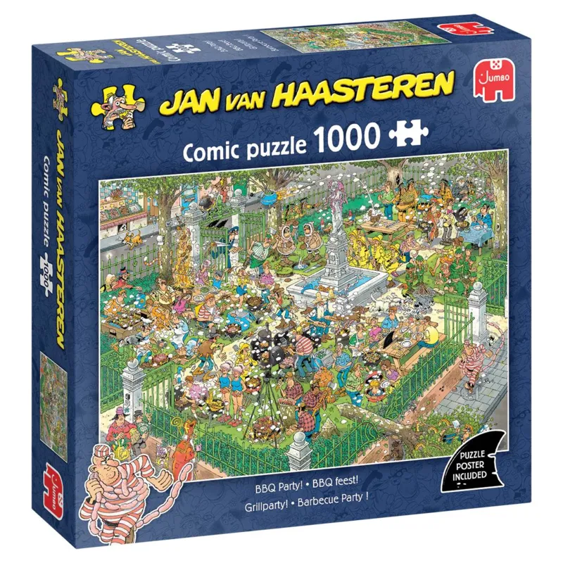 Jan van Haasteren - Barbecue Party !