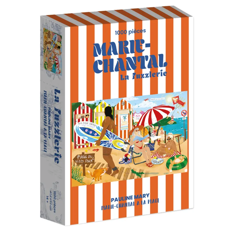 MARIE-CHANTAL A LA PLAGE