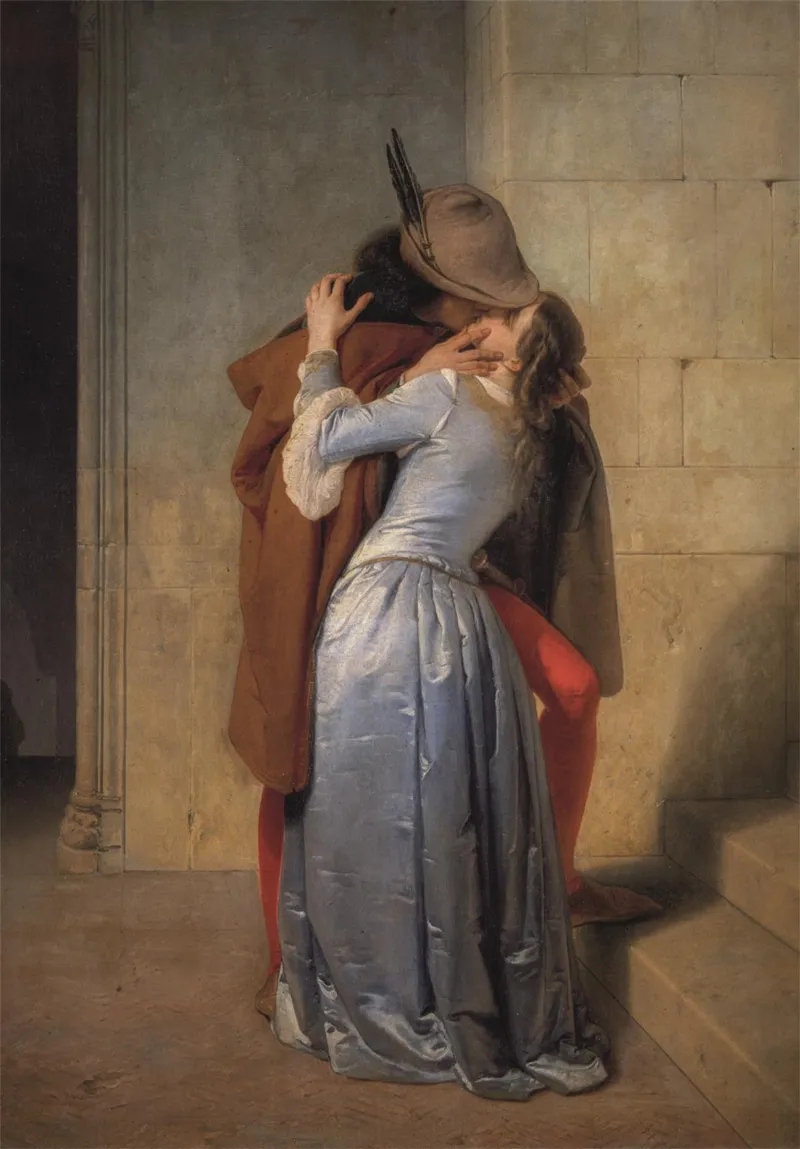 Hayez: Der Kuss