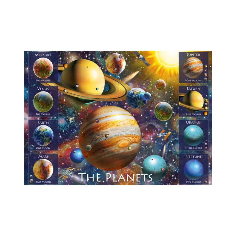 Puzzle XL - Acht Planeten