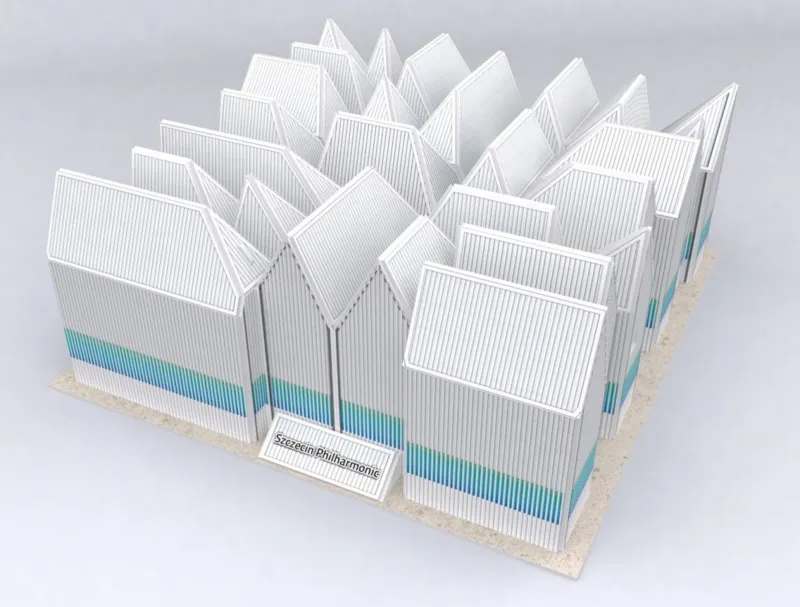 3D Puzzle - Philharmonie Stettin