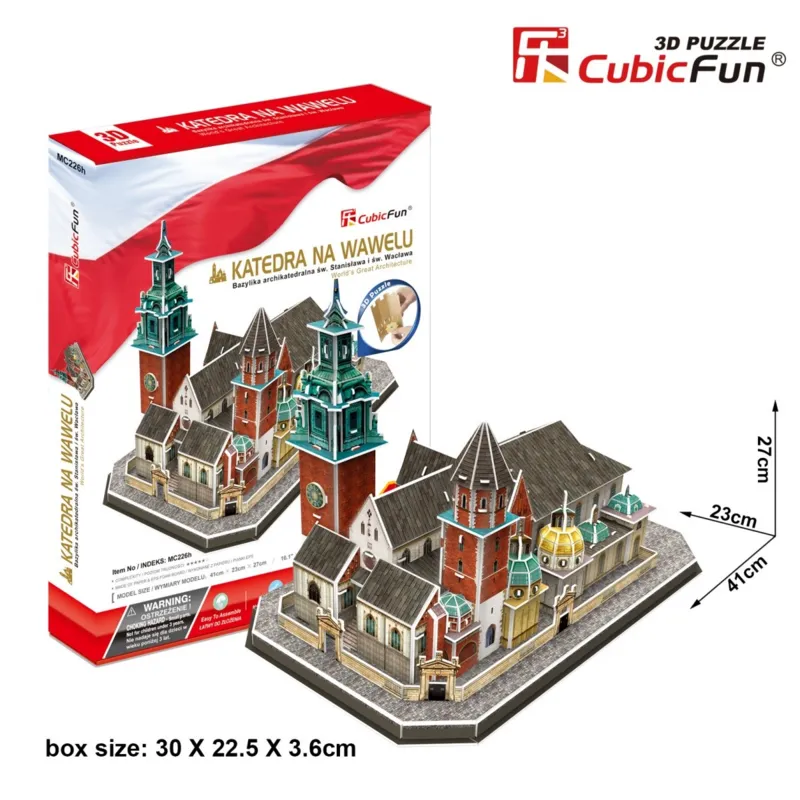 3D Puzzle - Wawel-Kathedrale