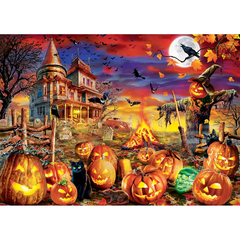 Halloween - All Hallow's Eve - Glow in the Dark Puzzle