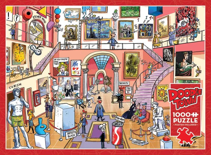 DoodleTown - Museum Mischief