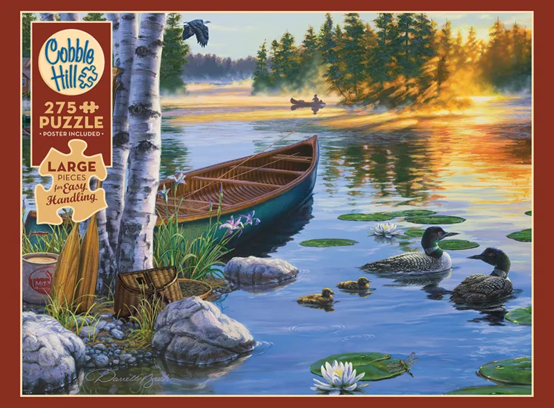 XXL Teile - Morning on the Lake
