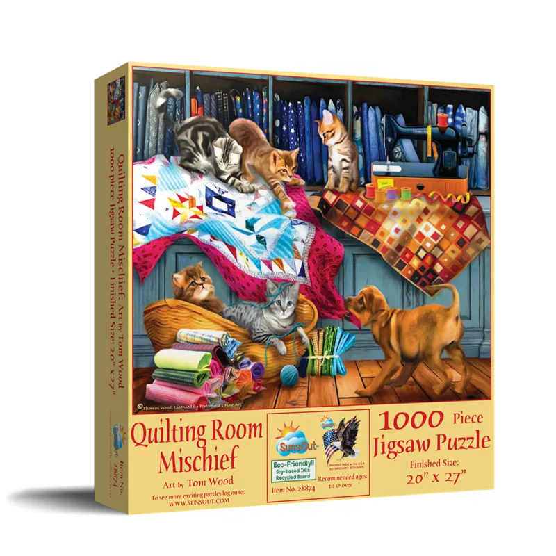 Tom Wood - Quilting Room Mischief