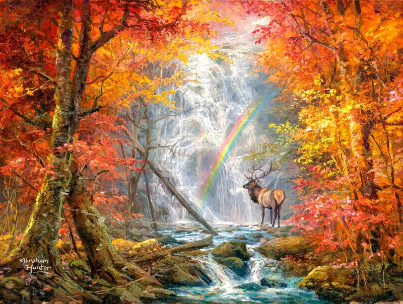 Wapiti Wasserfälle