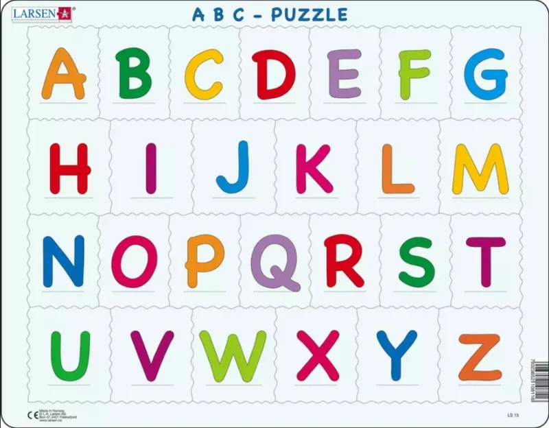 Rahmenpuzzle - Das Alphabet