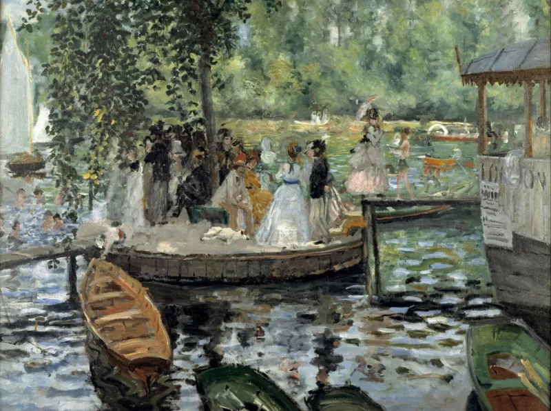 Auguste Renoir: La Grenouillère, 1869