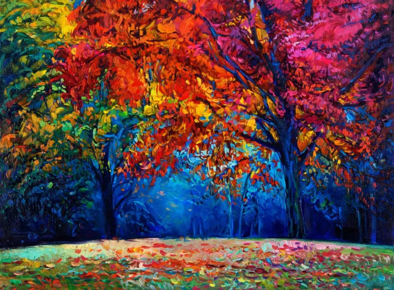 Herbstwald