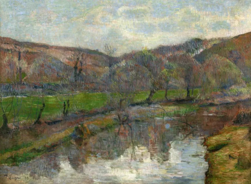 Paul Gauguin : Brittany Landscape, 1888