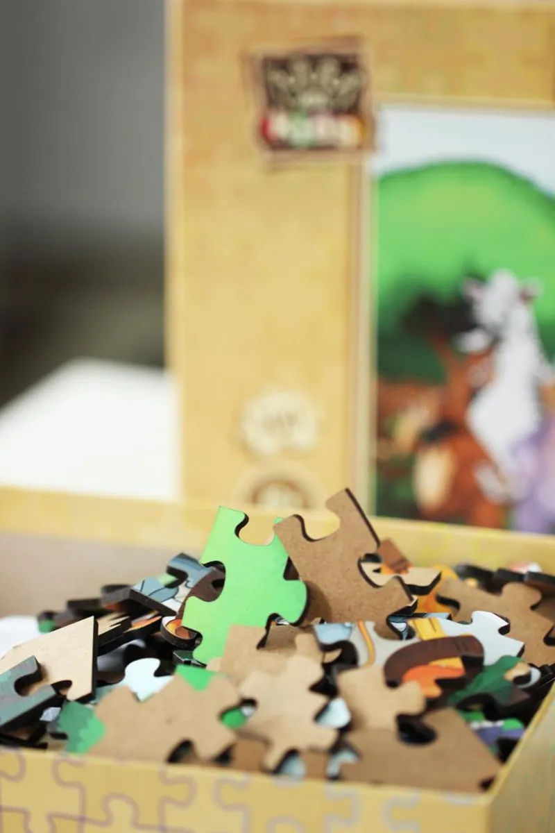 Wooden Puzzle - Singing Elves
