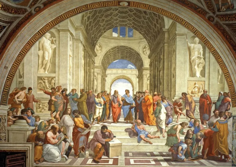Raffael - Die Schule von Athen