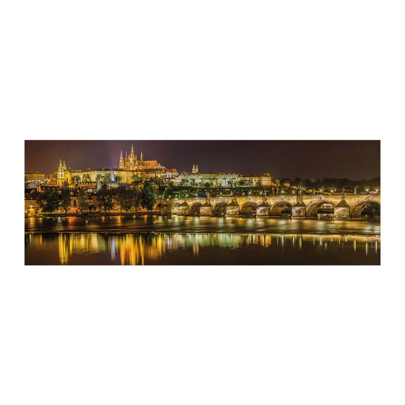 Panorama-Puzzle – Karlsbrücke in Prag, Tschechien