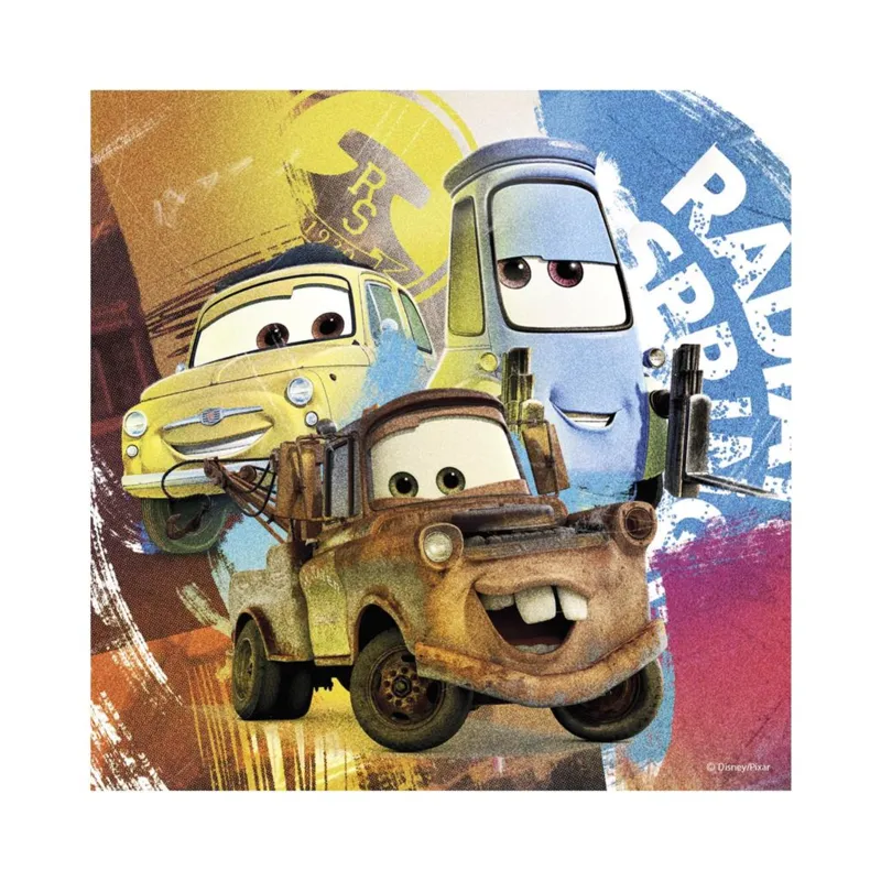 3 Puzzles - Cars : Freunde