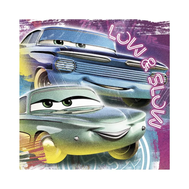 3 Puzzles - Cars : Freunde