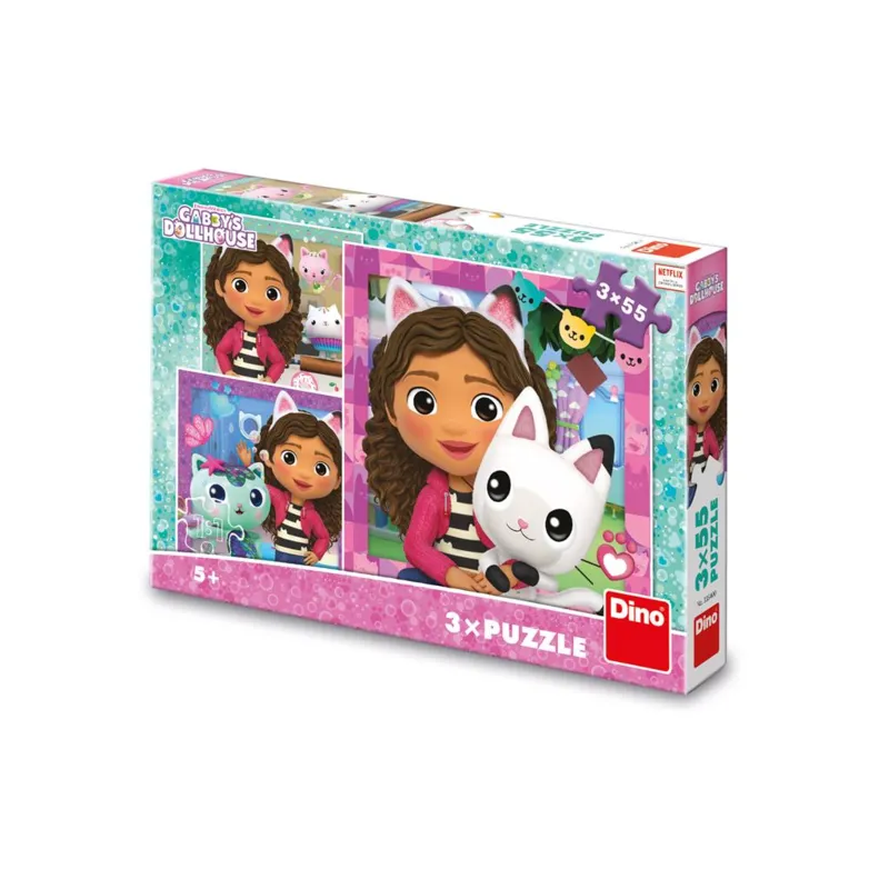 3 Puzzles - Gabby Und Freunde