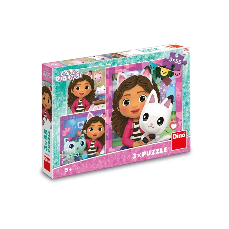 3 Puzzles - Gabby Und Freunde