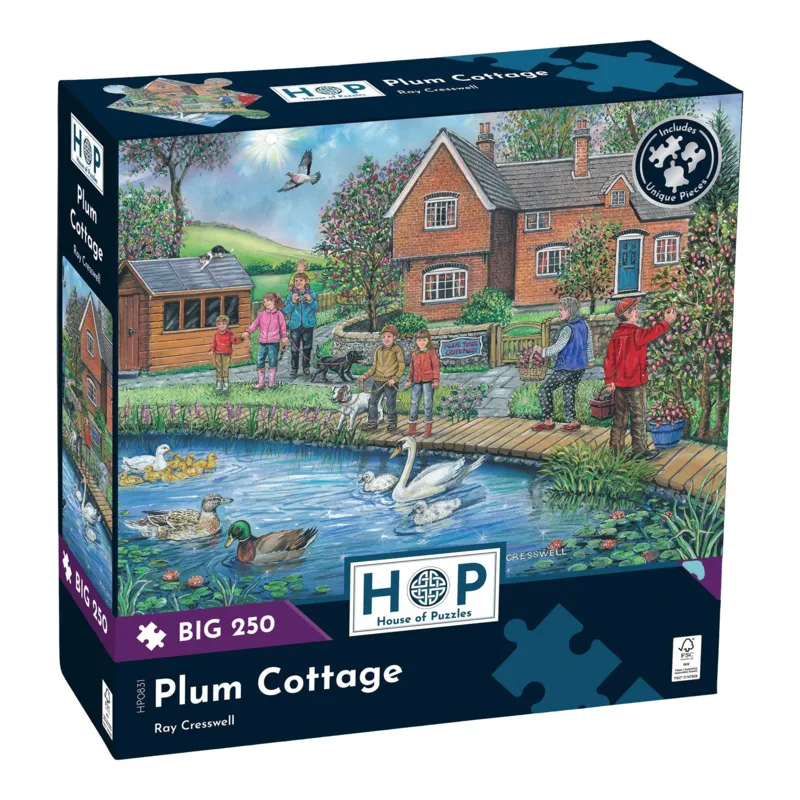 XXL Teile - Pflaumen-Cottage